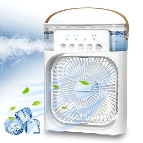 3-in-1 USB Cooling Fan & Humidifier